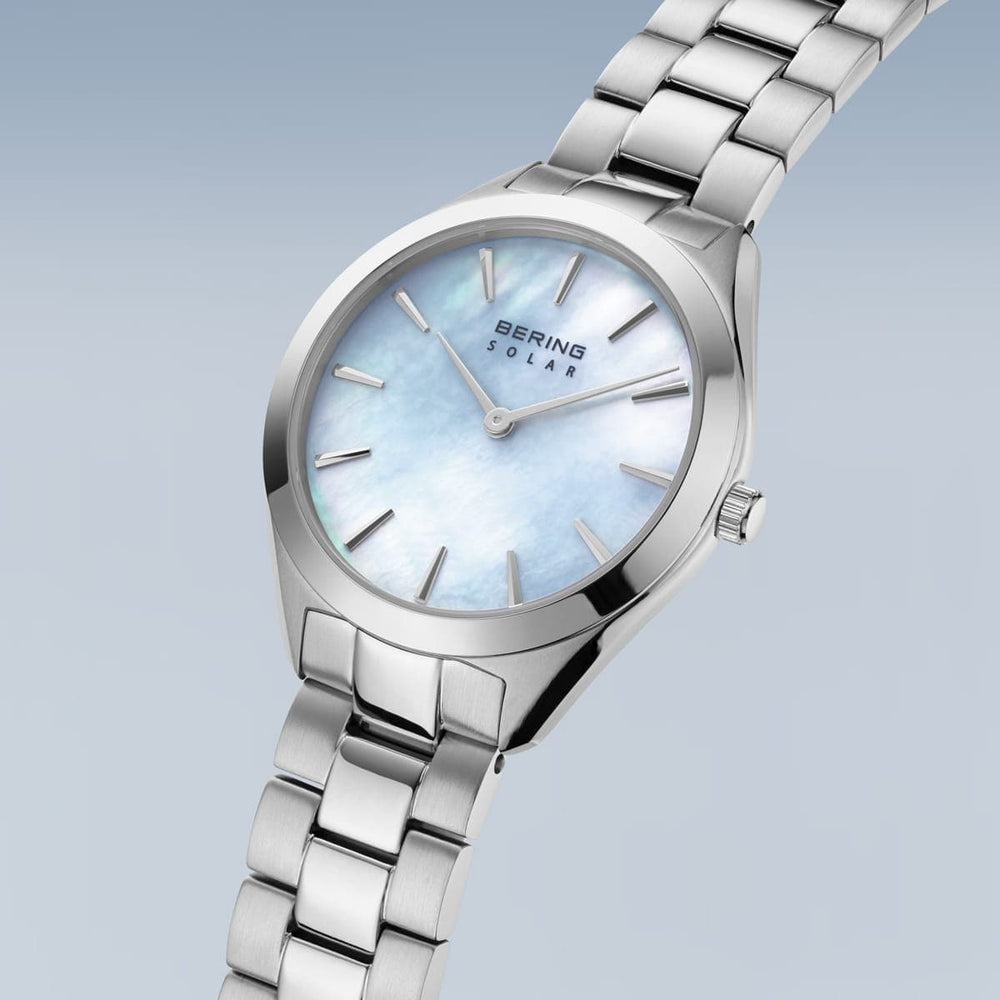 Bering Montre Montre à énergie solaire Bering Classic Bleu 31mm 17331-707