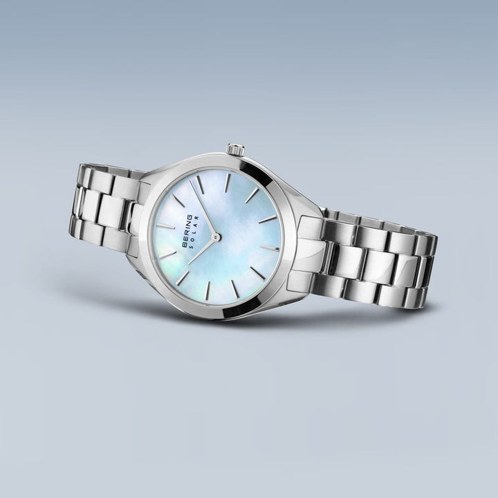 Bering Montre Montre à énergie solaire Bering Classic Bleu 31mm 17331-707