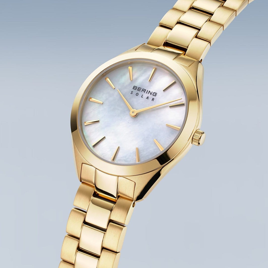 Bering Montre Montre à énergie solaire Bering Classic Or 31mm 17331-734