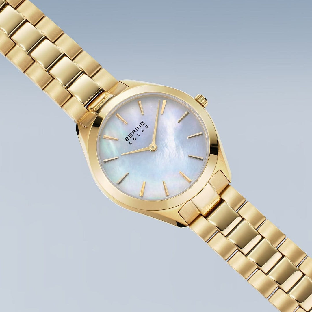 Bering Montre Montre à énergie solaire Bering Classic Or 31mm 17331-734