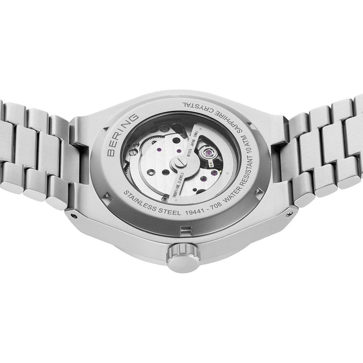 Montre Bering Automatique Vert 41mm 19441 708 Bering Montre Acier inoxydable 19441-708 Montre Bering Automatique Vert 41mm 19441-708 | Dépositaire officiel Bering Canada Mathieu Blanchard Joaillerie