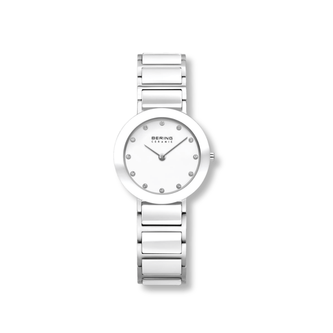 Montre Bering Ceramique 29mm 11429 754 Bering Montre Acier inoxydable 11429-754 Montre Bering Ceramique Blanche 29mm 11429-754 | Mathieu Blanchard Mathieu Blanchard Joaillerie