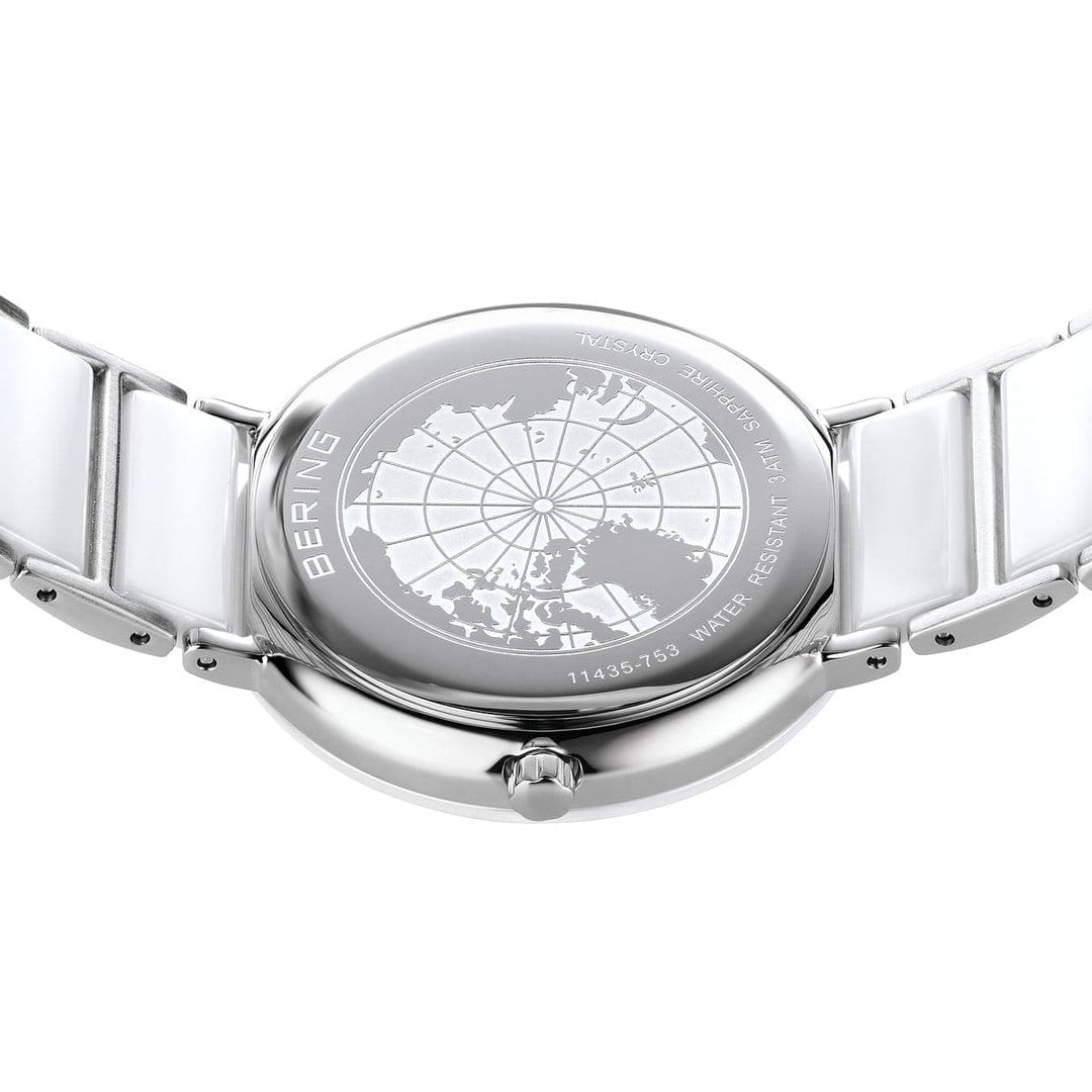 Montre Bering Ceramique Blanche 34mm 11435 753 Bering Montre Acier inoxydable 11435-753 Montre Bering Ceramique 11435-753 | Dépositaire officiel Bering  Mathieu Blanchard Joaillerie
