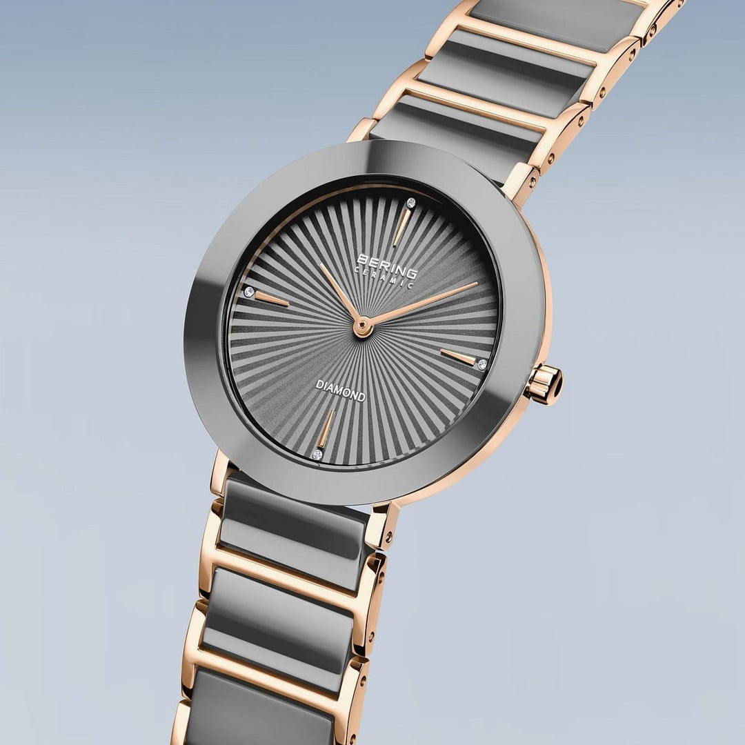 Bering Montre Montre Bering Ceramique Gris 35mm 11435-768