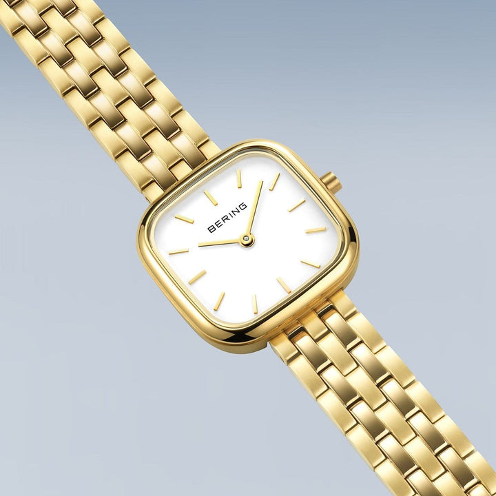 Montre Bering Classic 26mm 17926 734 Bering Montre Acier inoxydable plaqué or jaune 17926-734 Montre Bering Classic Or 26mm 17926-734 - Mathieu Blanchard - Dépositaire officiel Bering Canada Mathieu Blanchard Joaillerie