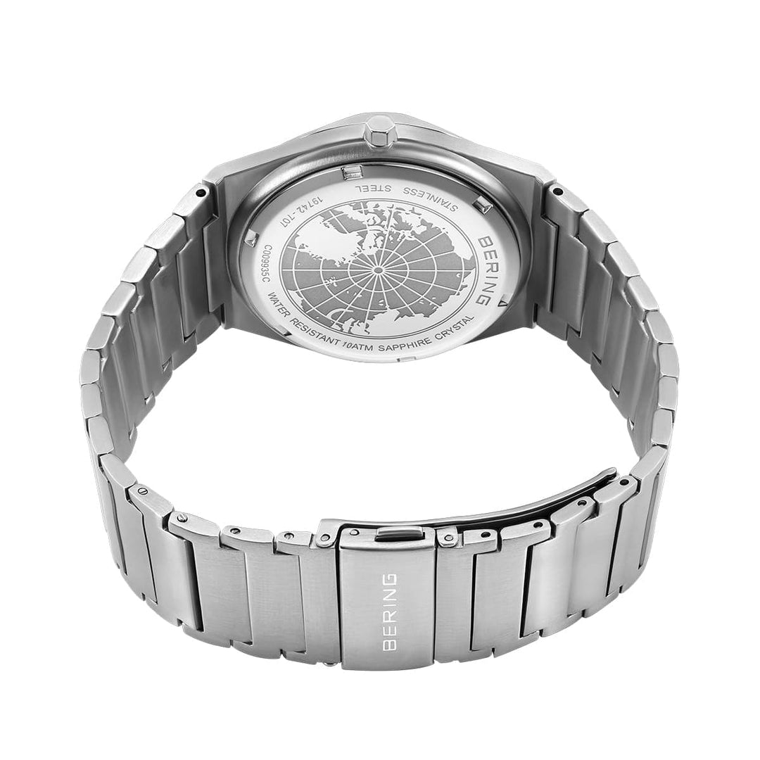 Bering Montre Montre Bering Classic Bleu 42mm 19742-707