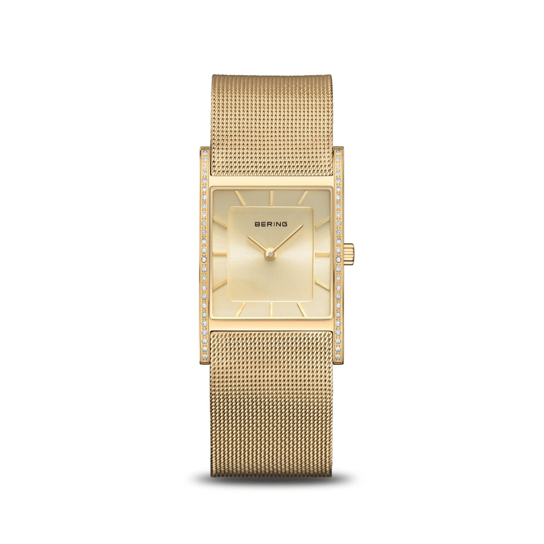 Bering Montre Montre Bering Classic Rectangulaire Or 26mm 10426-333-S