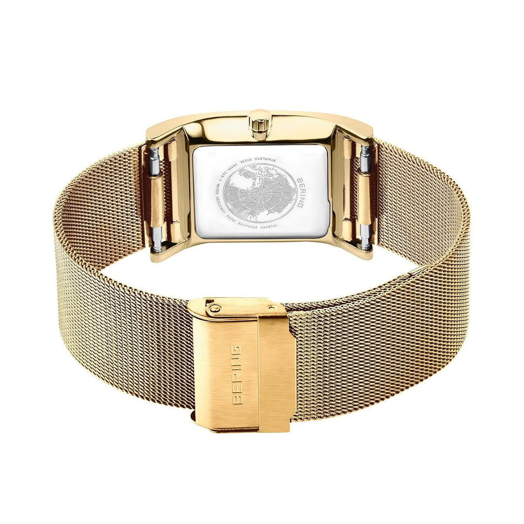 Bering Montre Montre Bering Classic Rectangulaire Or 26mm 10426-333-S