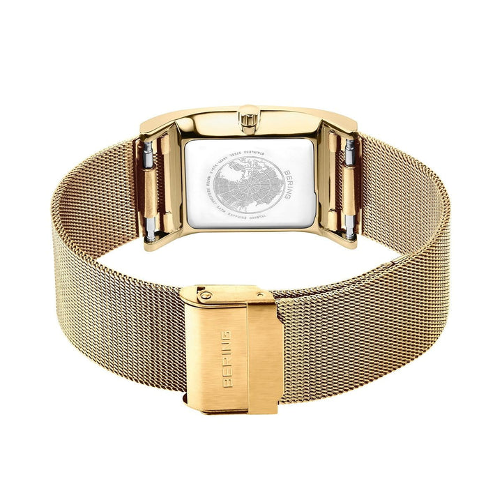Bering Montre Montre Bering Classic Rectangulaire Or 26mm 10426-333-S