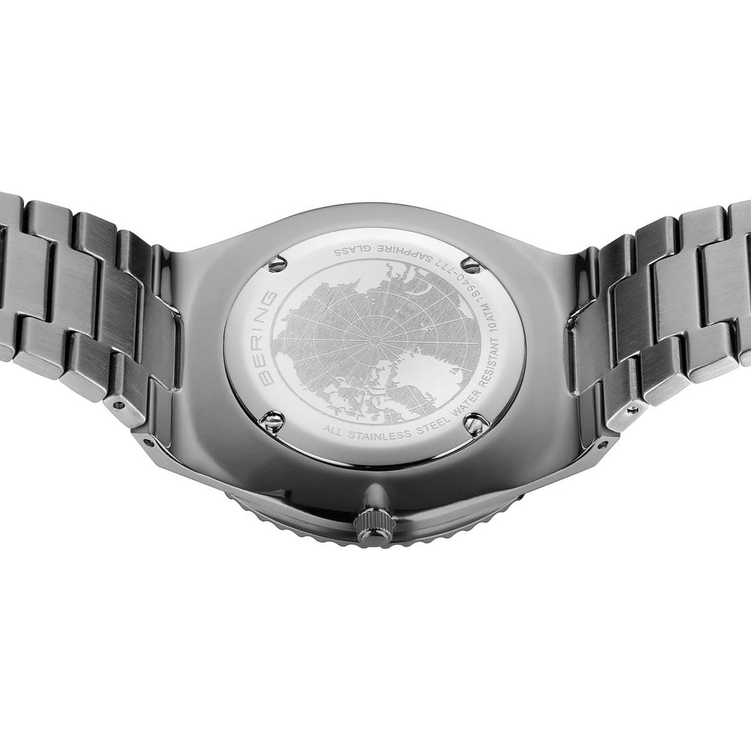 Montre Bering Titanium Gris 40mm 18940 777 Bering Montre Acier inoxydable 18940-777 Montre Bering Titanium Gris 40mm 18940-777 - Mathieu Blanchard - Dépositaire officiel Bering Canada Mathieu Blanchard Joaillerie