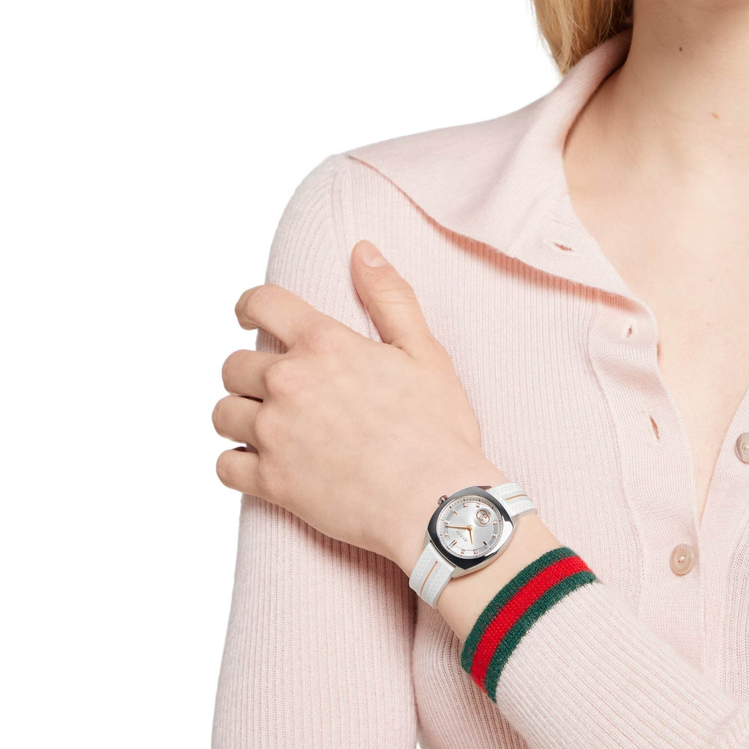 Gucci TIME ONLY Montre Gucci Interlocking Quartz 29mm  YA142512