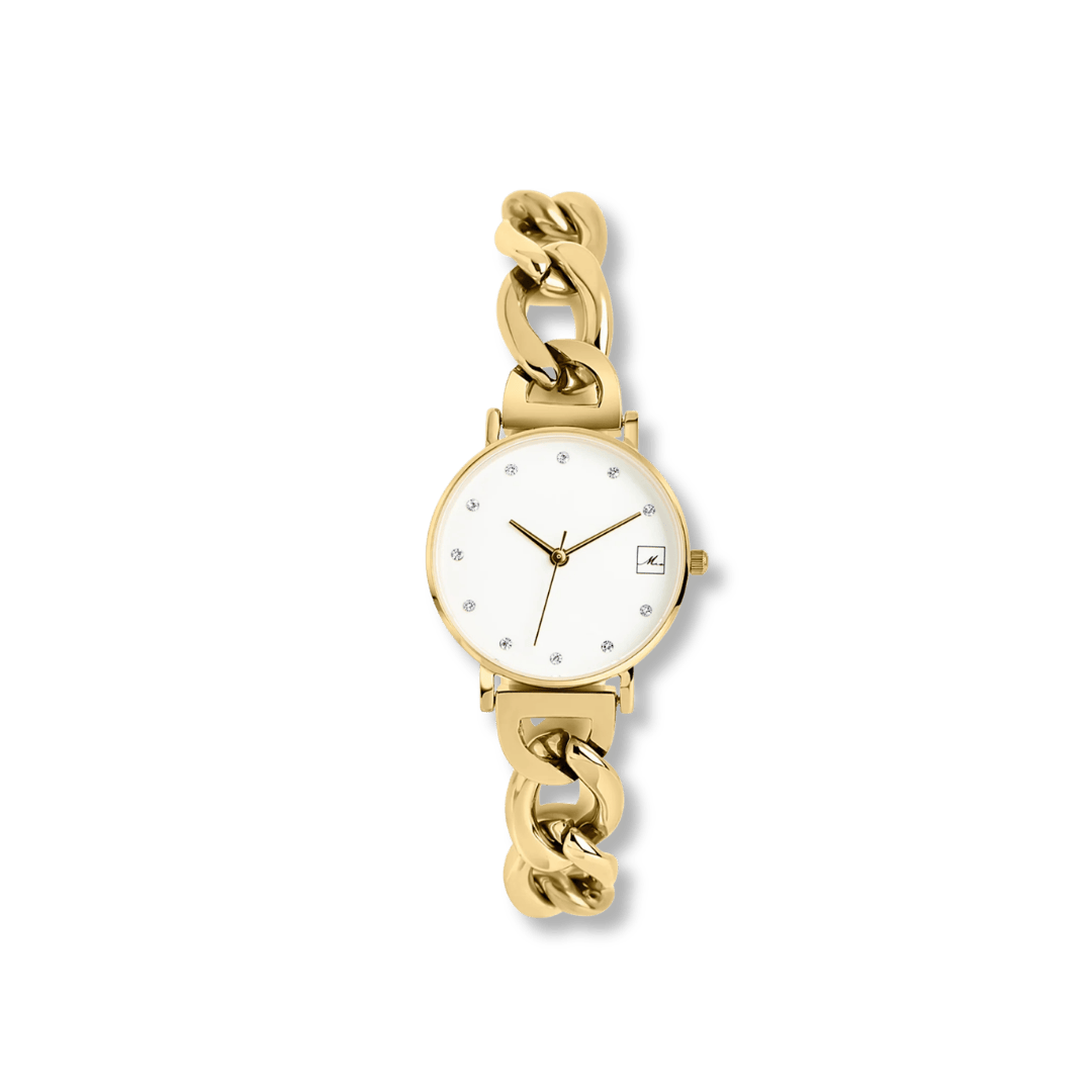 Montre Mia acier inox Blair Mia Bijoux Montre Acier inoxydable plaqué or W424M01DO Montre Mia acier inox Blair | Mathieu Blanchard Joaillerie Mathieu Blanchard Joaillerie