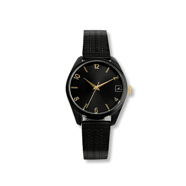 Montre Mia acier inox Kendall Mia Bijoux Montre Acier inoxydable plaqué noir W424M02DONO Montre Mia acier inox noir Kendall | Mathieu Blanchard Joaillerie Mathieu Blanchard Joaillerie