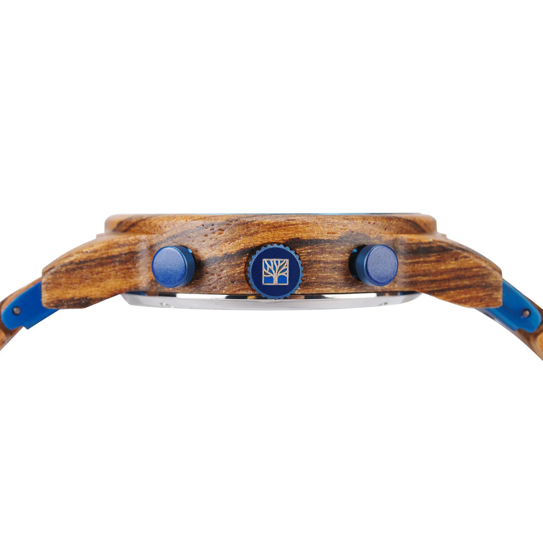 Roadtripmadewood Montre en bois Montre Odyssée - Savana en bois