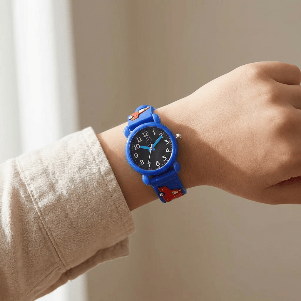 Mathieu Blanchard Montre pour enfant Camions de pompiers