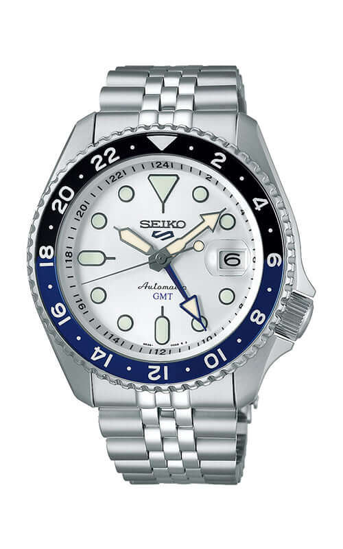 Seiko GMT & DATE Montre Seiko 5 Sports Automatique GMT SSK033K1