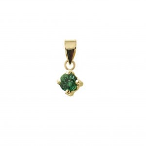 Pendentif Pierres de naissance en or jaune 10K - Boucles d&