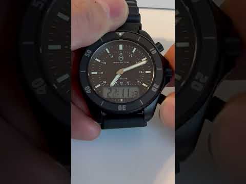 Solar Energy Watch 42mm UDT Black-Ion