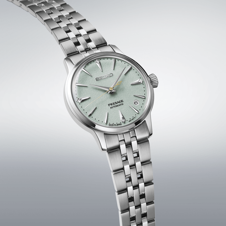 www.bandierajewellers.com DAY DATE Seiko Presage "Cocktail Time" with Diamonds SRPL63J1