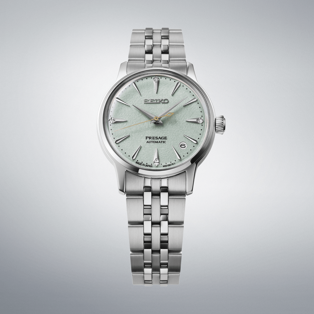www.bandierajewellers.com DAY DATE Seiko Presage "Cocktail Time" with Diamonds SRPL63J1