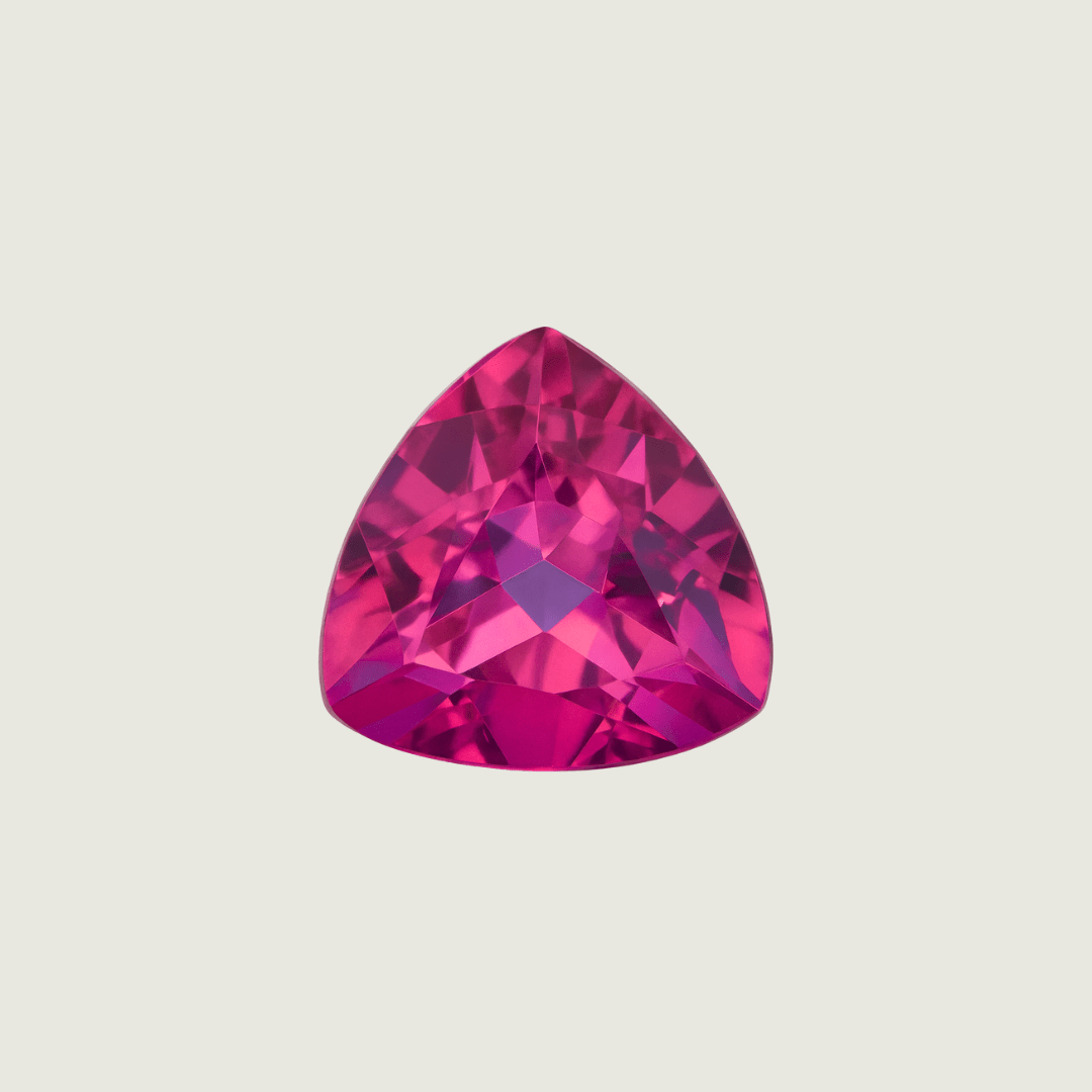Topaze Naturel Rose Taille Trillion 7 mm Mathieu Blanchard PTOM14283S Topaze Naturel Rose Taille Trillion 7 mm Mathieu Blanchard Joaillerie