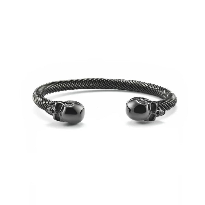 Trio de bracelets Storm en acier inoxydable SkeletonHD Bracelets Acier inoxydable Trio de bracelets Storm pour homme | Mathieu Blanchard Mathieu Blanchard Joaillerie