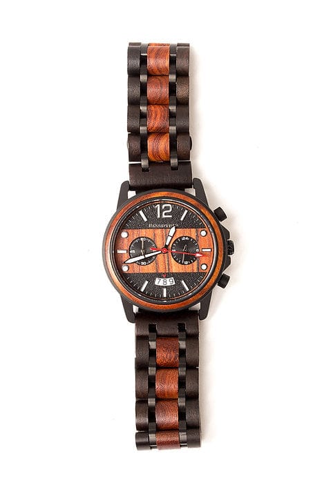 roadtripmadewoodcanada Montres Montre en bois Longroad