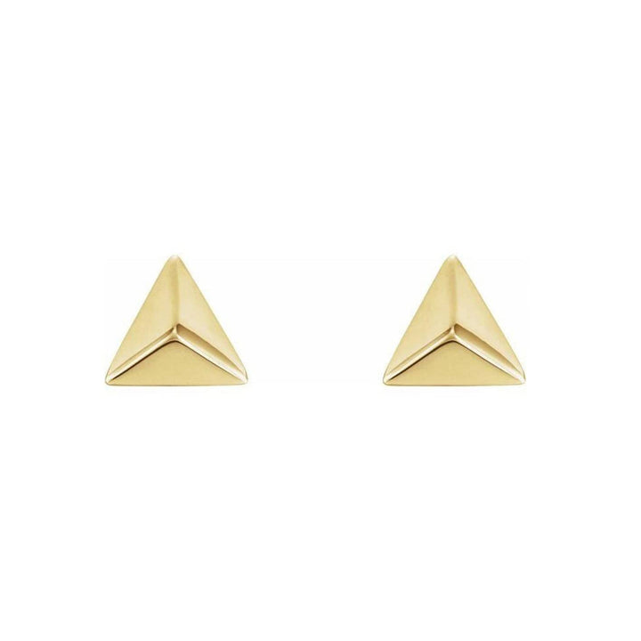 RPM Boucles d'oreilles Boucles d'oreilles Pyramides en or jaune 10K