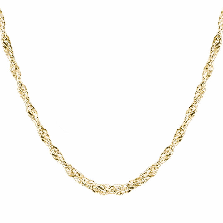 Singapore Sterling or 10K Gold Chain